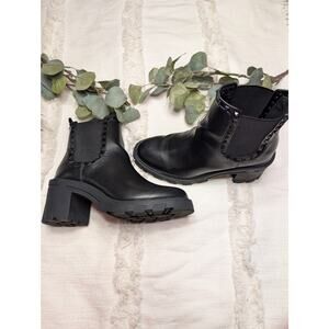 BCBG Generation Studded Black Boots